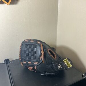 adidas Black and Brown Kids Baseball Glove